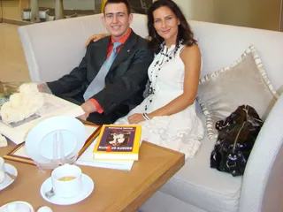 The happiest moment of my life — my meeting with Elena Sever, the patroness of the Federation Fund.